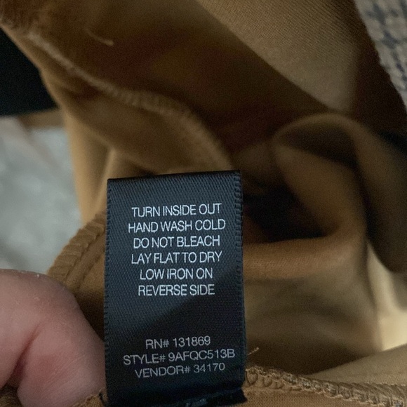 Buckle Black Plaid Trench Jacket Taupe & Black Sz M NWOT - Picture 8 of 8